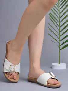 Shoetopia Girls Open Toe Casual Flats