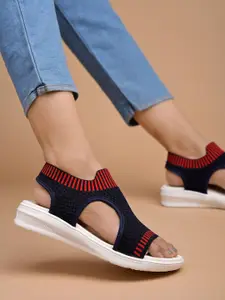 Shoetopia Girls Open Toe Flats