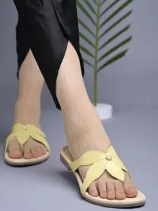 Shoetopia Girls T-Strap Flats