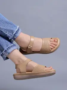 Shoetopia Girls Velcro Comfort Sandals