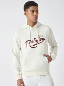 True Religion Men Embroidered Hooded Sweatshirt