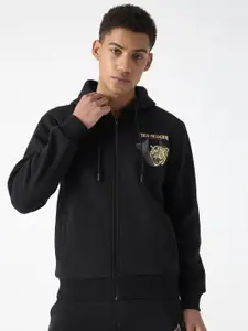 True Religion Men Animal Printed Hooded Sweatshirt