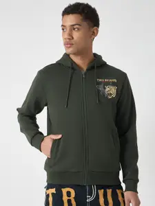 True Religion Men Hooded Long Sleeves Sweatshirt