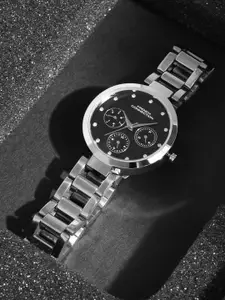 French Connection Women Dial & Stainless Steel Analogue Watch FCN0118BSM