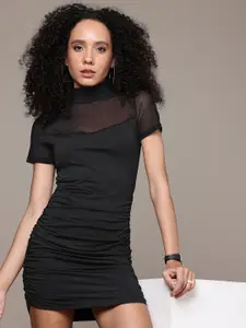 The Roadster Life Co. Ruched Bodycon Mini Dress