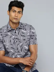 Flying Machine Floral Printed Pure Cotton Casual Shirt