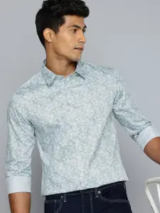 Flying Machine Floral Printed Pure Cotton Casual Shirt