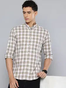 Flying Machine Pure Cotton Slim Fit Checked Casual Shirt