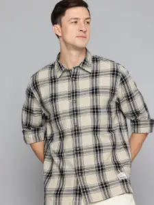 Flying Machine Pure Cotton Tartan Checks Casual Shirt