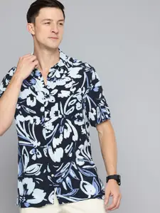 Flying Machine Opaque Floral Printed Casual Shirt