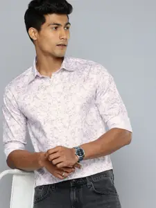 Flying Machine Slim Fit Floral Printed Pure Cotton Casual Shirt