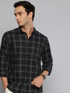 Flying Machine Checked Pure Cotton Casual Shirt