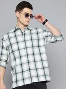 Flying Machine Pure Cotton Tartan Checks Casual Shirt