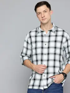 Flying Machine Pure Cotton Tartan Checks Casual Shirt
