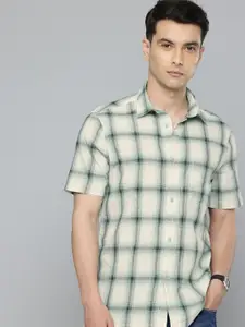 Flying Machine Checked Pure Cotton Casual Shirt