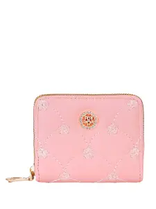 NFI essentials Women Floral PU Zip Around Wallet
