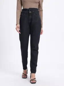 glitchez Women High-Rise Mom Fit Jeans