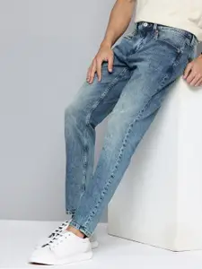 Flying Machine Men Slim Tapered Fit Heavy Fade Stretchable Jeans