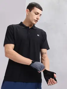 HRX by Hrithik Roshan Solid Polo Collar T-shirt