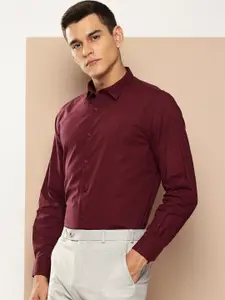 INVICTUS Pure Cotton Solid Intelligent Anti-Stain Formal Shirt