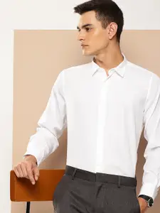INVICTUS Pure Cotton Solid Intelligent Anti-Stain Formal Shirt