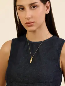 Isharya Brass Gold-Plated Necklace