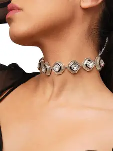 Isharya Brass Choker Necklace