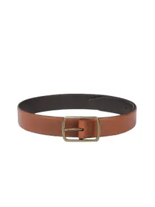 Allen Solly Men Textured Leather Belt
