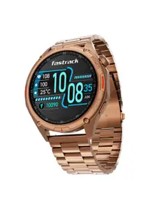 Fastrack Marvellous FX1 1.43 AMOLED Display Working Crown BT Calling IP68 Smart Watch