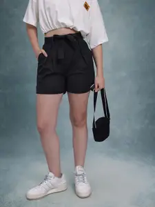 The Roadster Life Co. Women Mid Rise Regular Fit Shorts