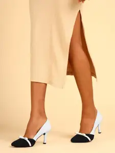 Chemistry Embellished PU Comfort Pumps