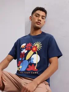 HRX by Hrithik Roshan Conversational Printed Lifestyle T-shirt
