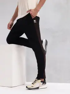 HRX by Hrithik Roshan Men Contrast Stripes Lifestyle Track Pants