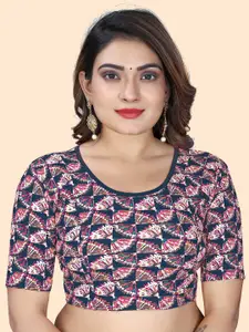 SHREEJI DESIGNER Printed Saree Blouse