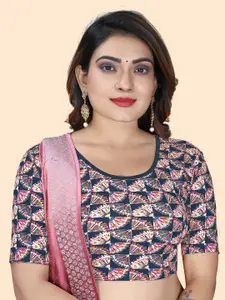 SHREEJI DESIGNER  Printed Saree Blouse