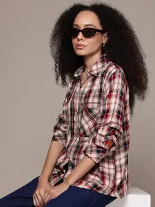 The Roadster Lifestyle Co. Checked Casual Shirt