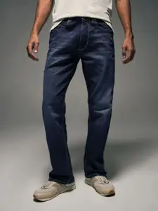 Flying Machine Men Bruce Boot Cut Fit Light Fade Stretchable Jeans