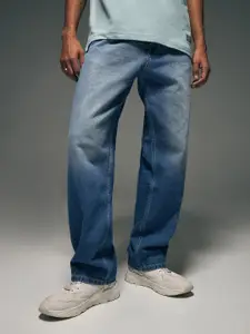 Flying Machine Men Cobain90's Loose Fit Light Fade Stretchable Jeans