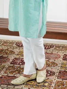 FAUSTO Men Woven Design Mojaris