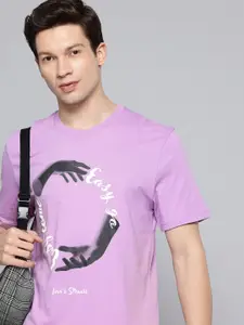 Levis Pure Cotton Typography Printed T-shirt