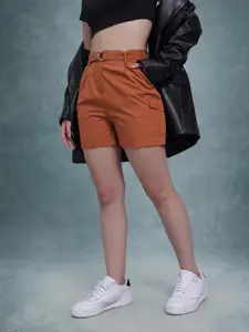 The Roadster Life Co. Women Regular Fit Cargo Shorts