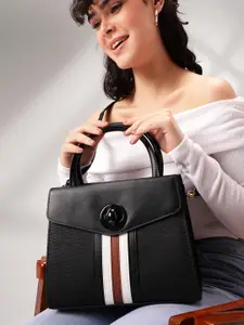 Mast & Harbour Textured Structured Satchel