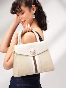 Mast & Harbour Textured Structured Satchel