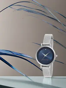 GIORDANO Women Dial & Stainless Steel Bracelet Style Straps Analogue Watch GD4067-66