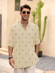 Anouk Floral Thread Work Kurta