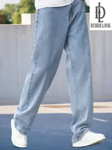 DENIMLOOK Men Mid-Rise Denim Baggy Loose Fit Jeans