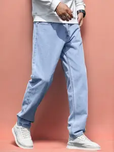 DENIMLOOK Men Relaxed Fit Stretchable Baggy Jeans