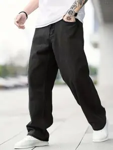 DENIMLOOK Men Relaxed Fit Stretchable Baggy Jeans