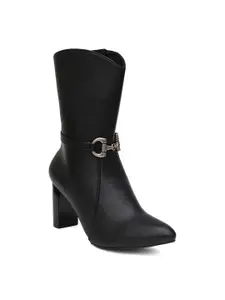 Sherrif Shoes Women PU Winter Boots