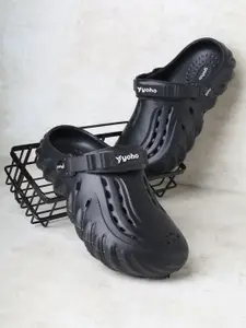 yoho Men Wavy Breathable Lightweight Adjustable Clog